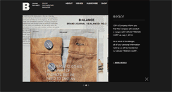 Desktop Screenshot of magazine-b.com